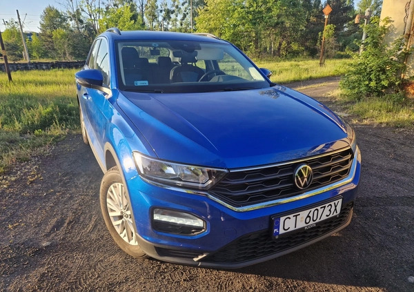 Volkswagen T-Roc cena 87900 przebieg: 3200, rok produkcji 2021 z Toruń małe 254